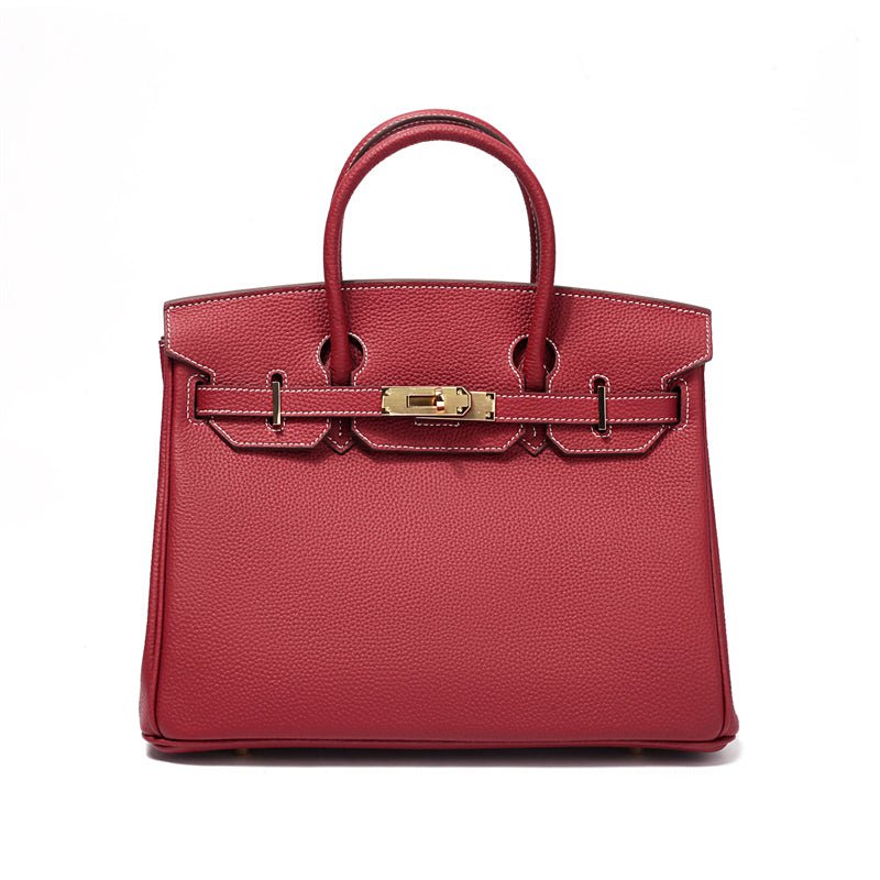 Borsa a mano di lusso in vera pelle da donna - Elegante e funzionale
