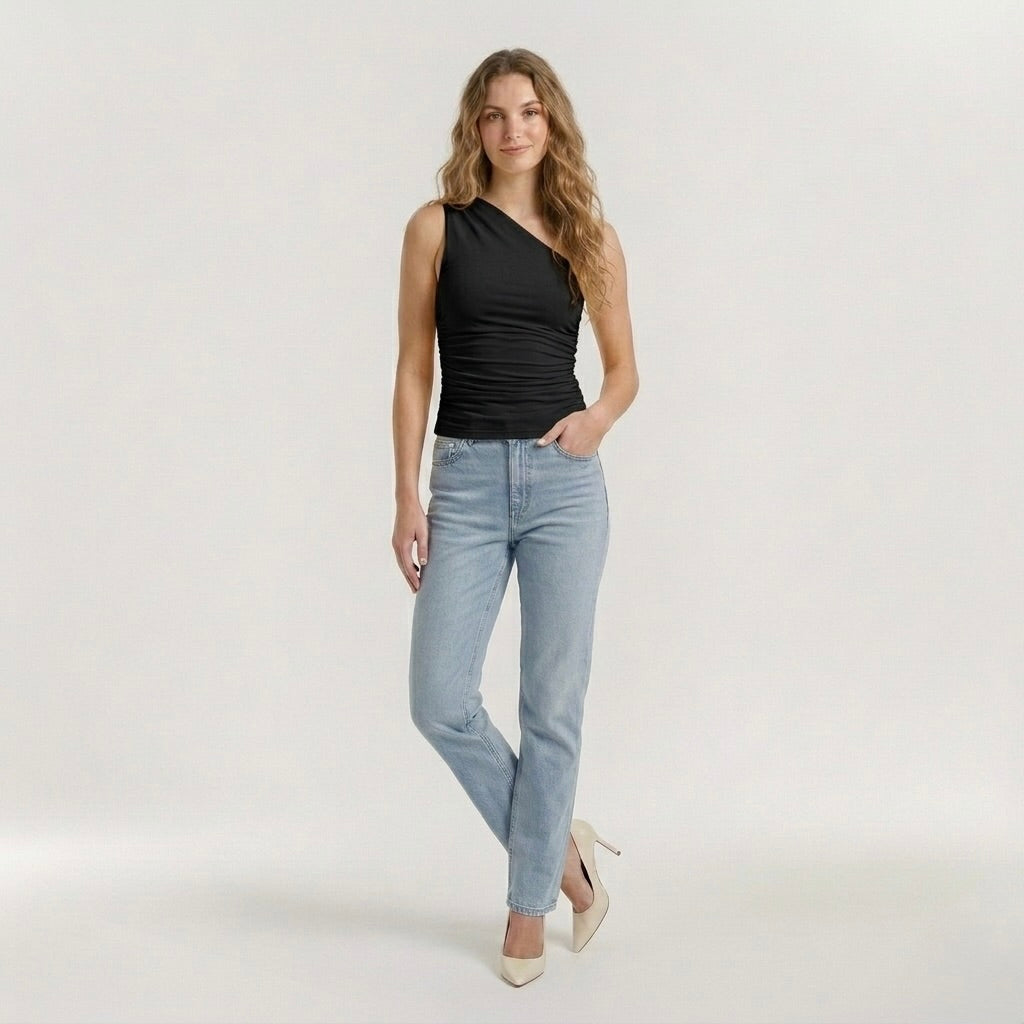 Top Canotta da Donna Slim Fit – Maglia Senza Maniche Basic Estiva