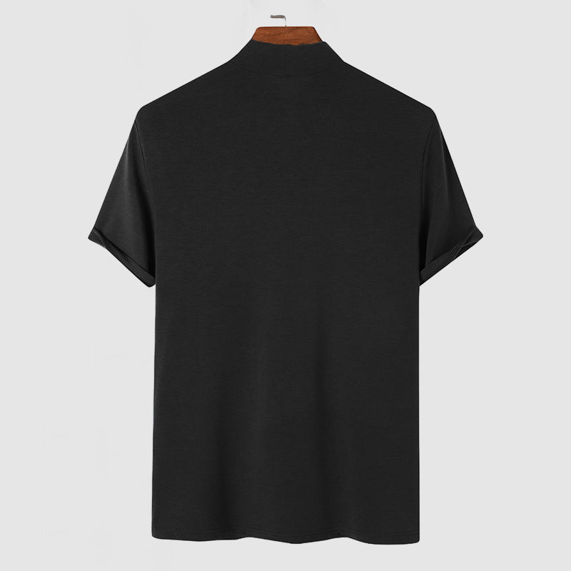 T-shirt da Uomo di Lusso in Cotone Elasticizzato - Comoda e Versatile