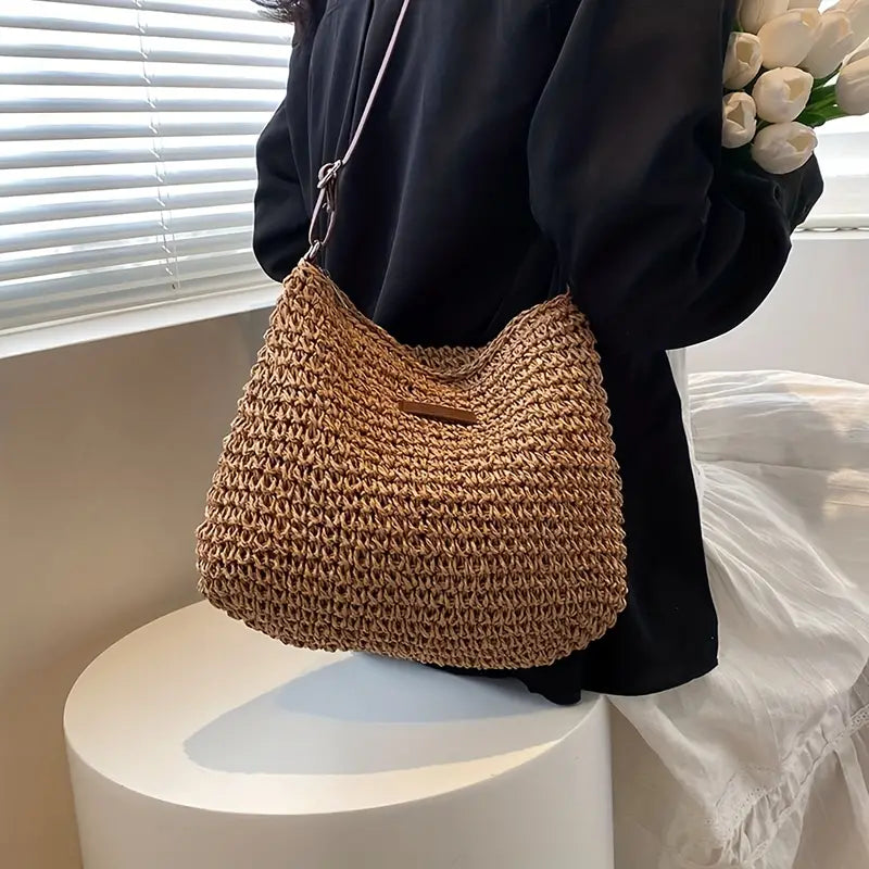 Amari | Borsa da Spiaggia Intrecciata