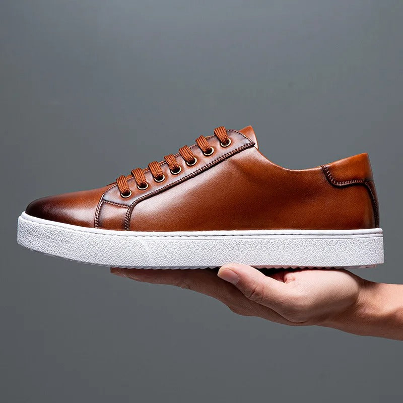 David™ - Læder Sneakers til Mænd