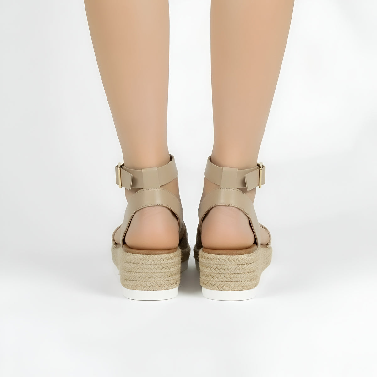 Sandali donna bassi cinturino caviglia suola piatta sandali estivi comodi casual