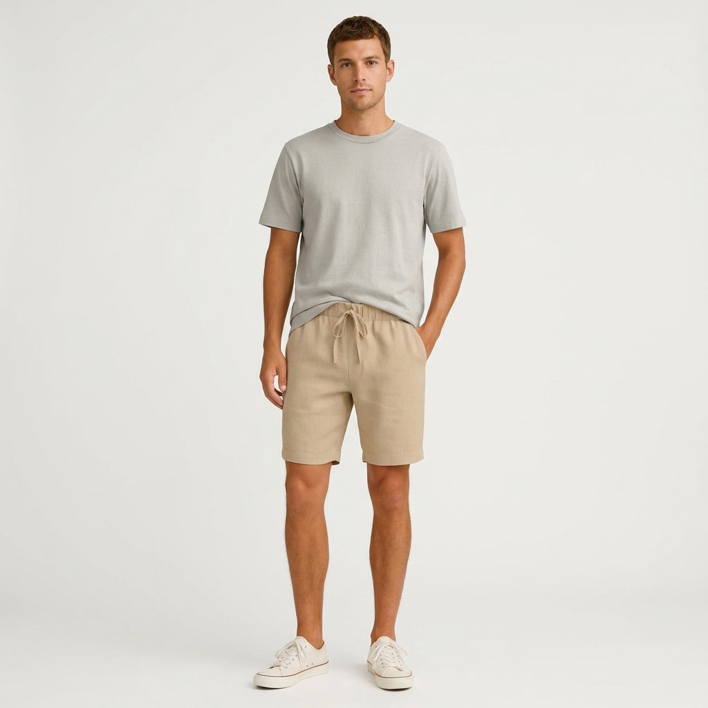 Pantaloncini in lino Arden