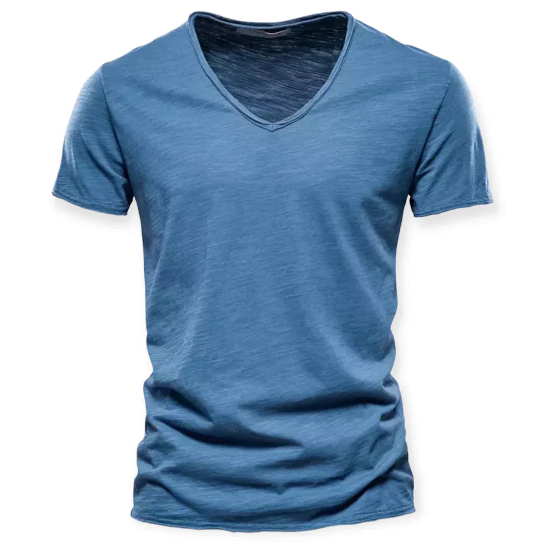 T-shirt da uomo con scollo a V
