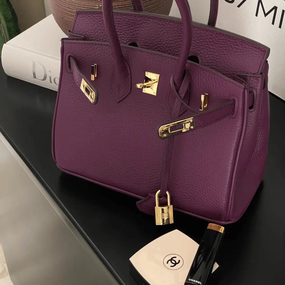 Borsa a mano di lusso in vera pelle da donna - Elegante e funzionale