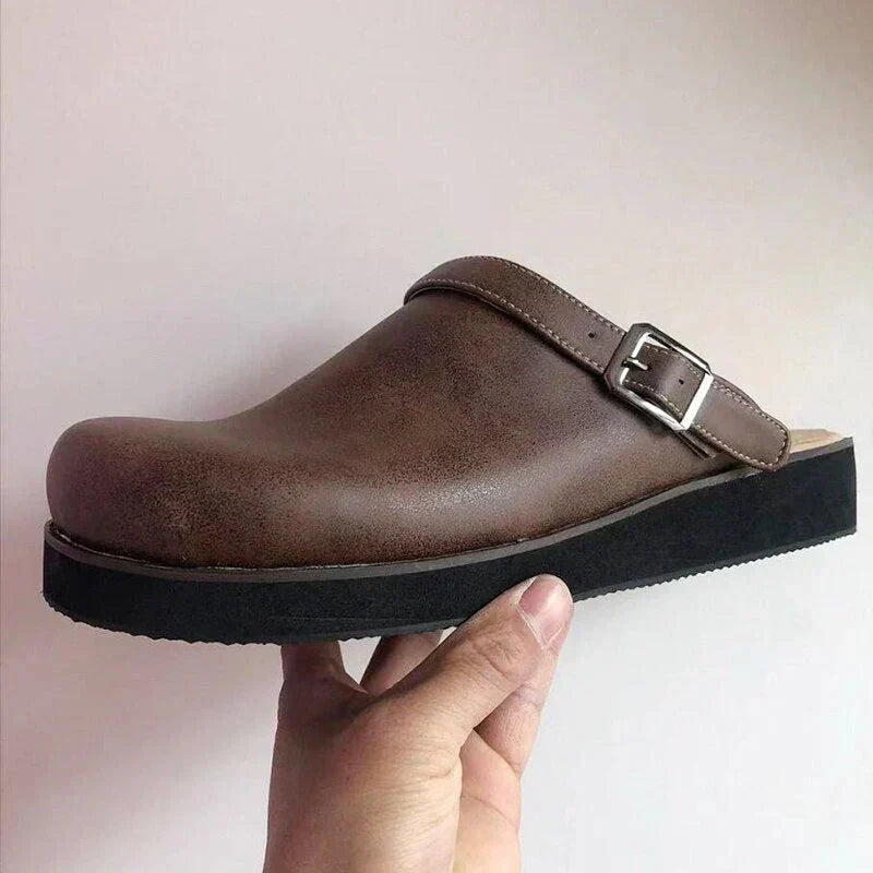 Joaquín | Zoccoli Casual con Fibbia Laterale Uomo Suola Spessa