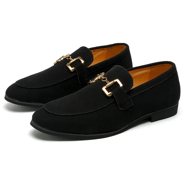 Mocassini Slip-On da Uomo con Morsetto