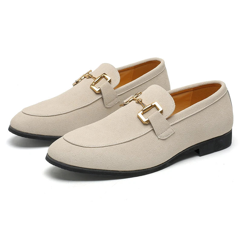 Mocassini Slip-On da Uomo con Morsetto