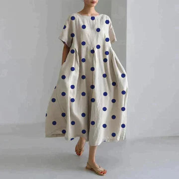 Zara Abito Donna – Stampa Floreale Elegante, Comfort Traspirante & Taglio Casual