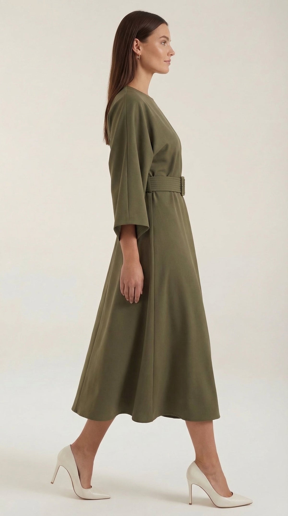 Ana Vestito Maxi con Cintura