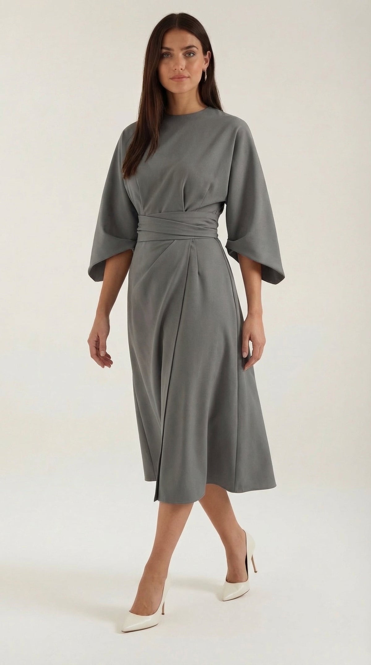 Ana Vestito Maxi con Cintura