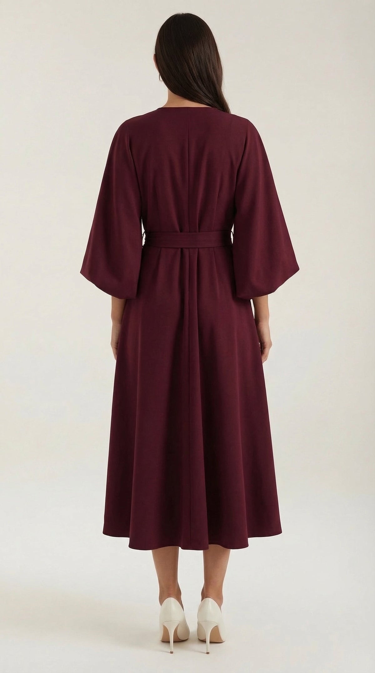 Ana Vestito Maxi con Cintura