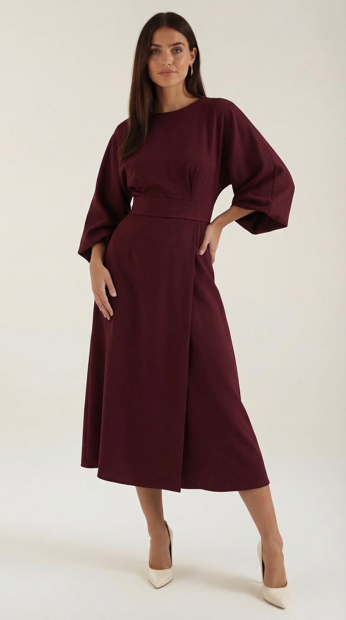 Ana Vestito Maxi con Cintura