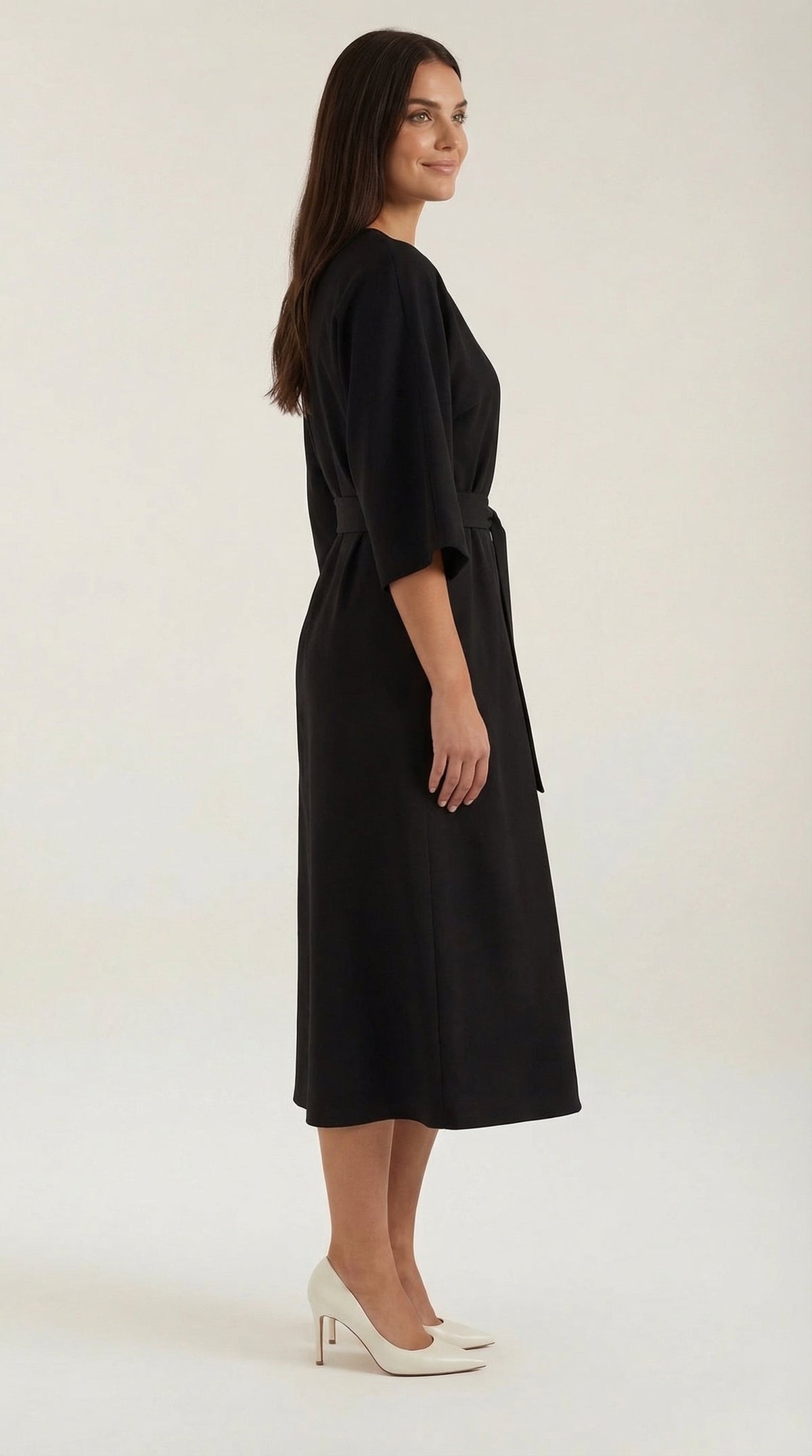 Ana Vestito Maxi con Cintura