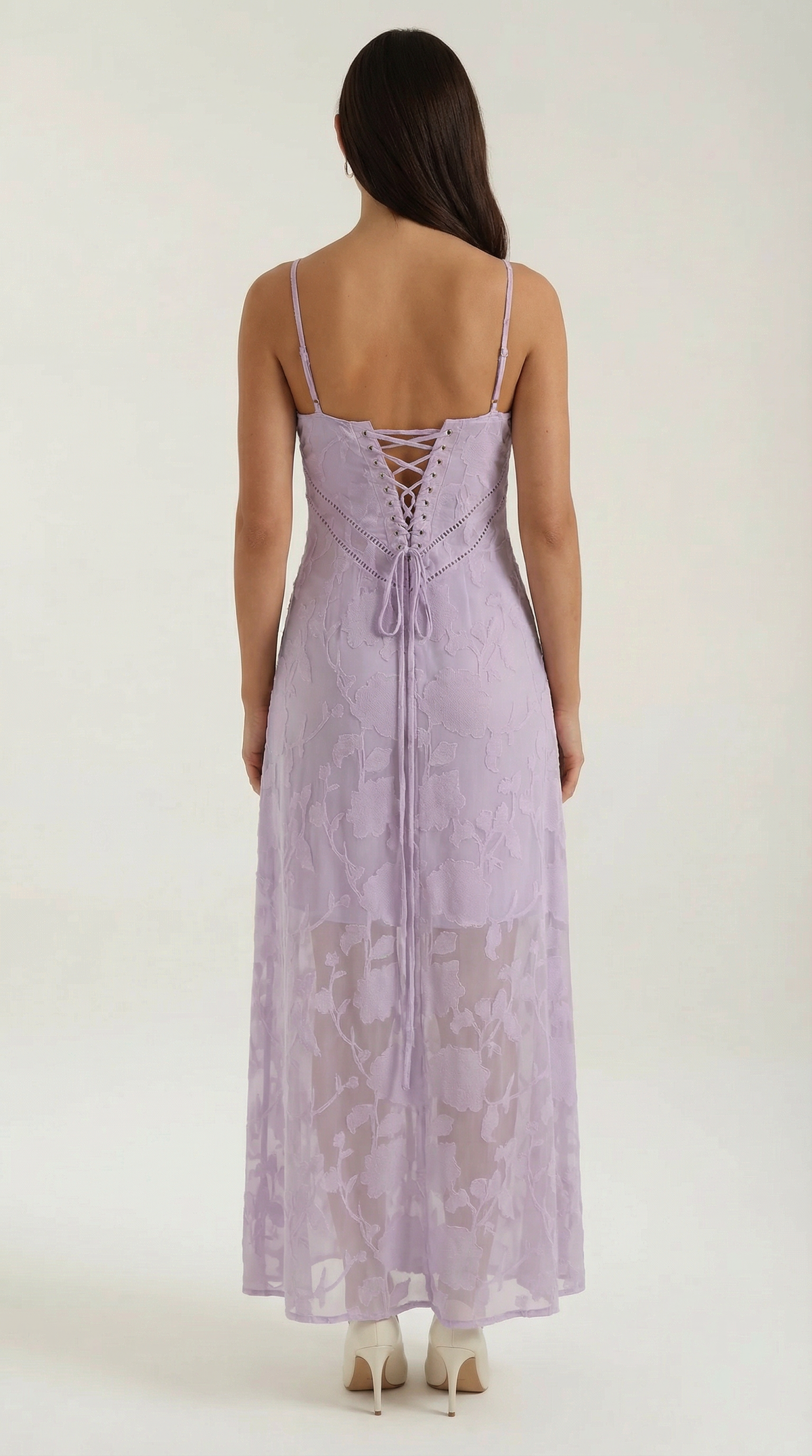 Arabelle Vestito Maxi in Tessuto Jacquard