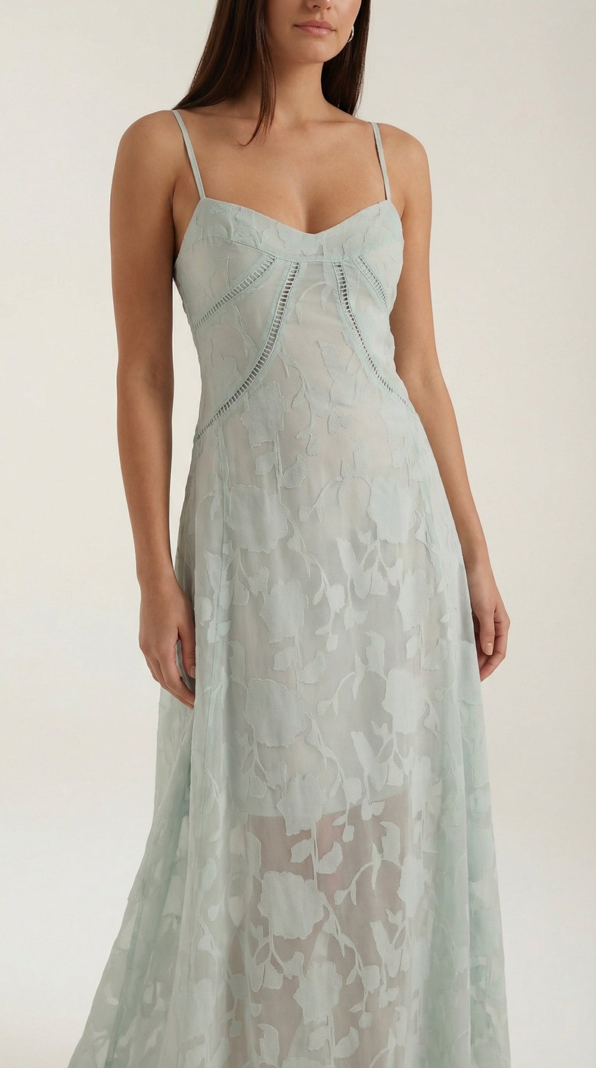 Arabelle Vestito Maxi in Tessuto Jacquard