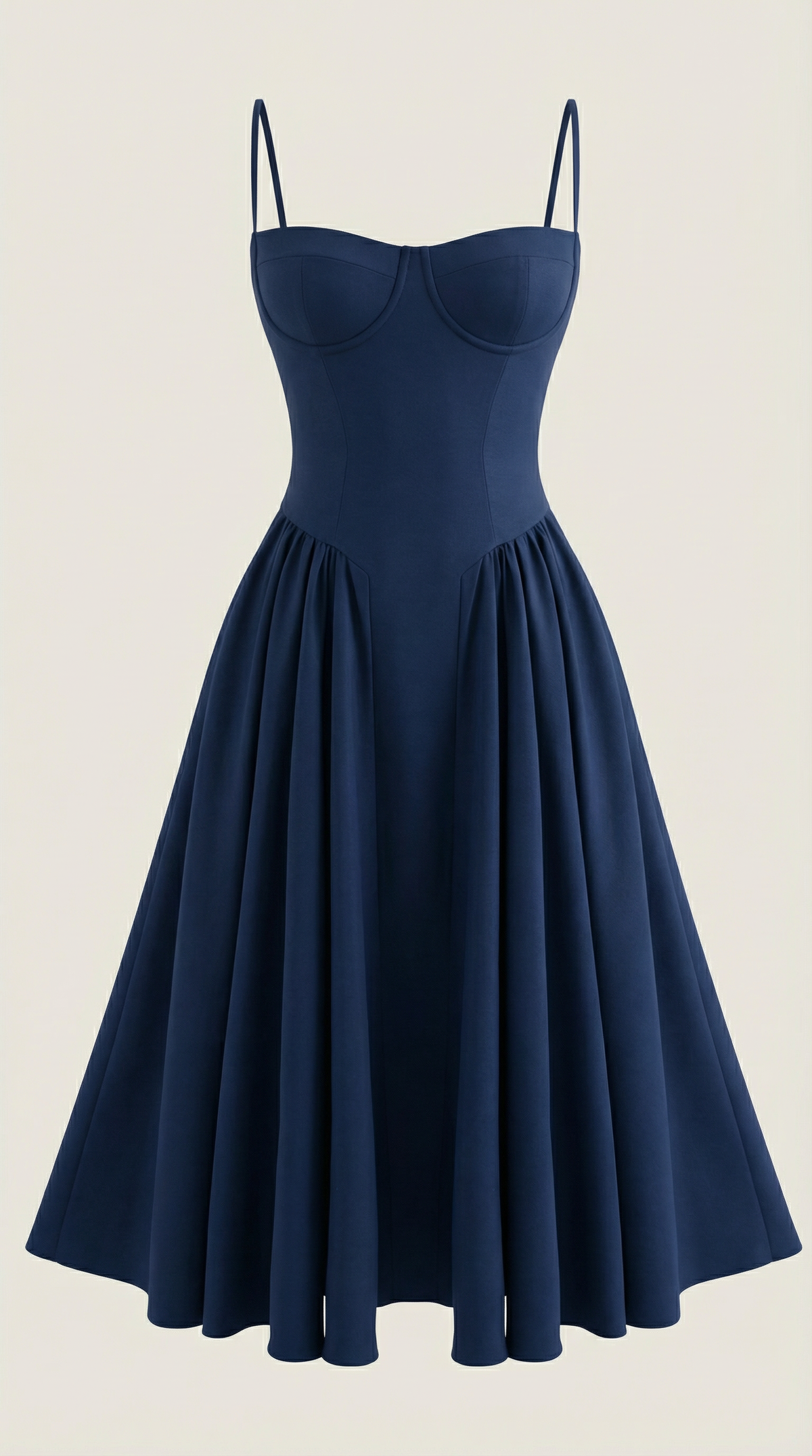 Odette Vestito Midi con Corpetto