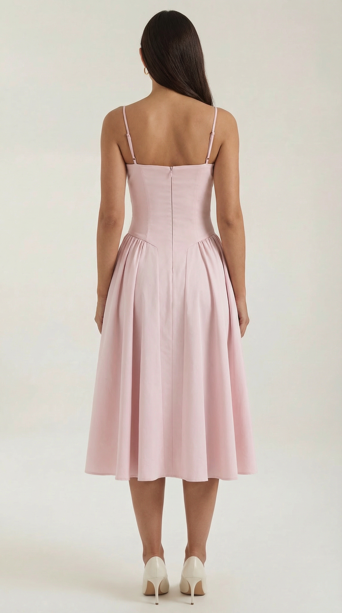 Odette Vestito Midi con Corpetto