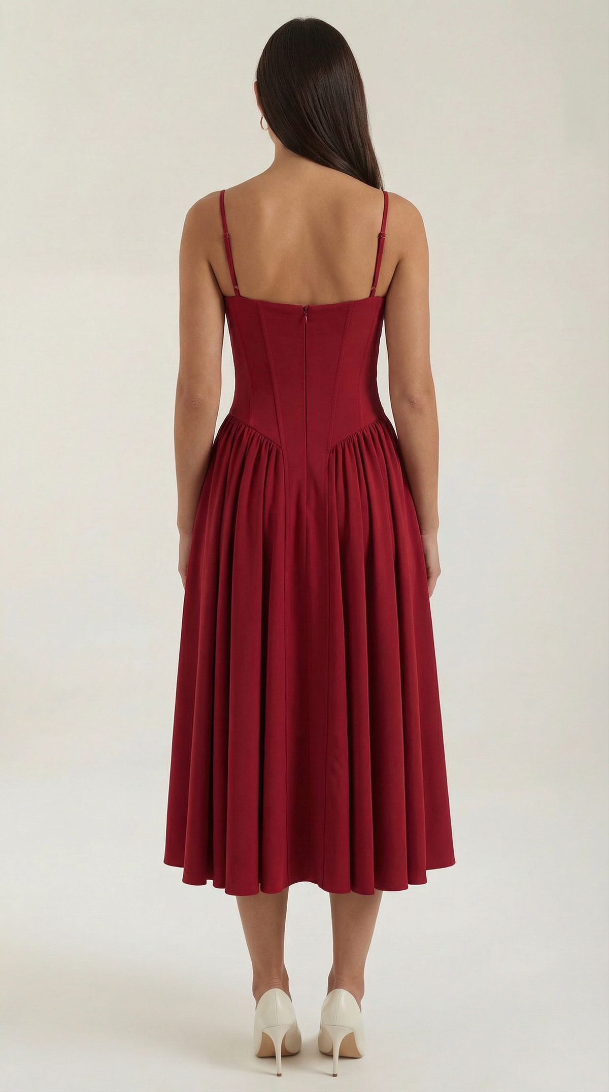Odette Vestito Midi con Corpetto