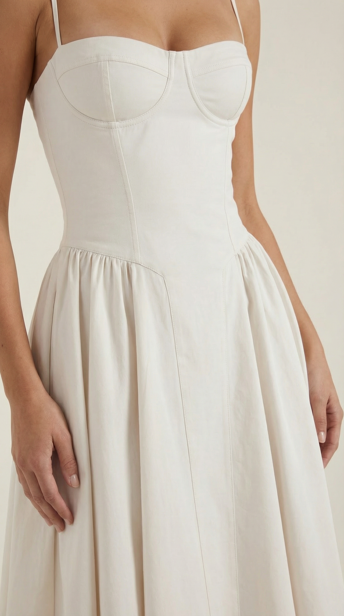 Odette Vestito Midi con Corpetto