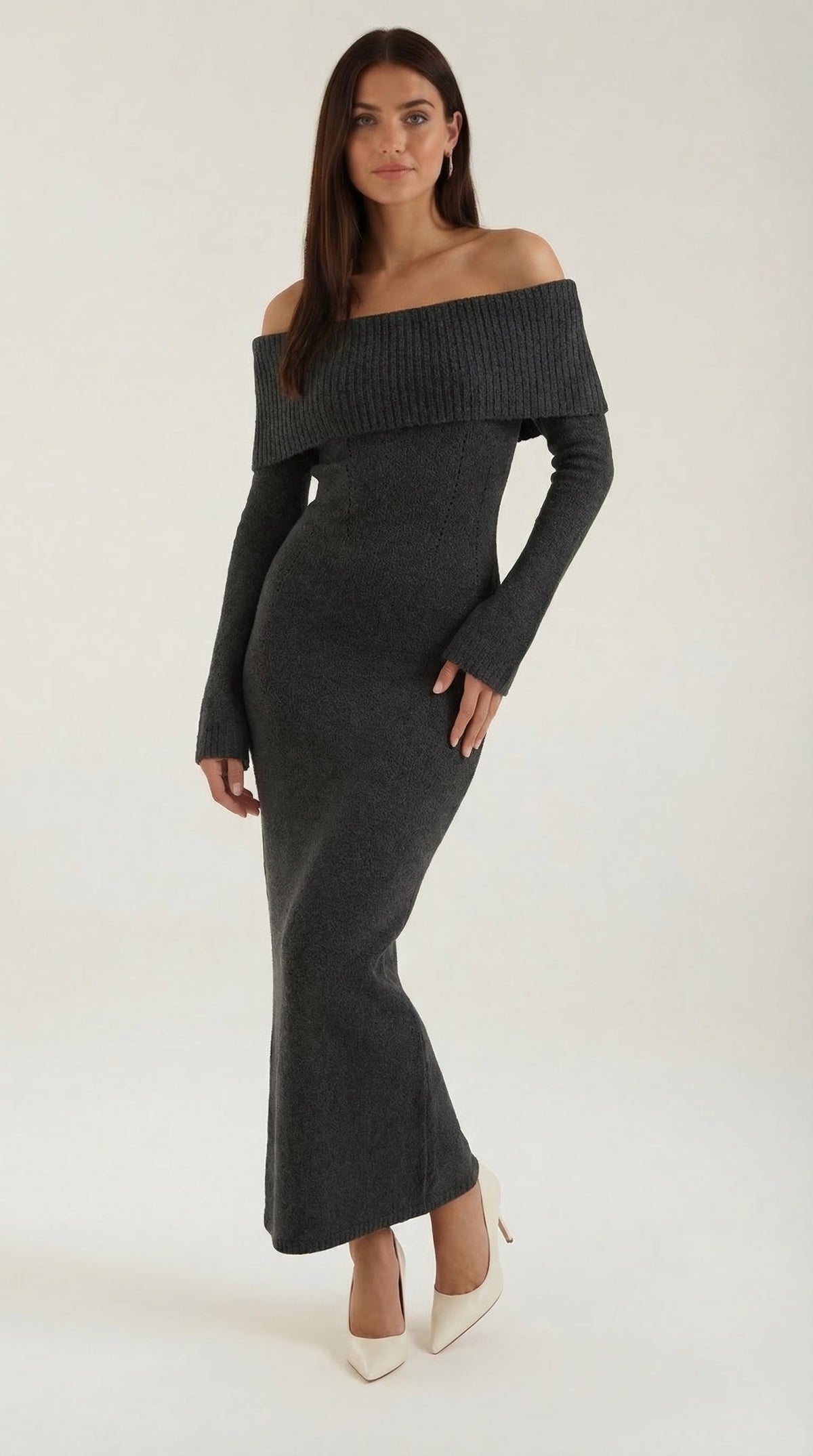 Quinlan Maxi Abito in Maglia
