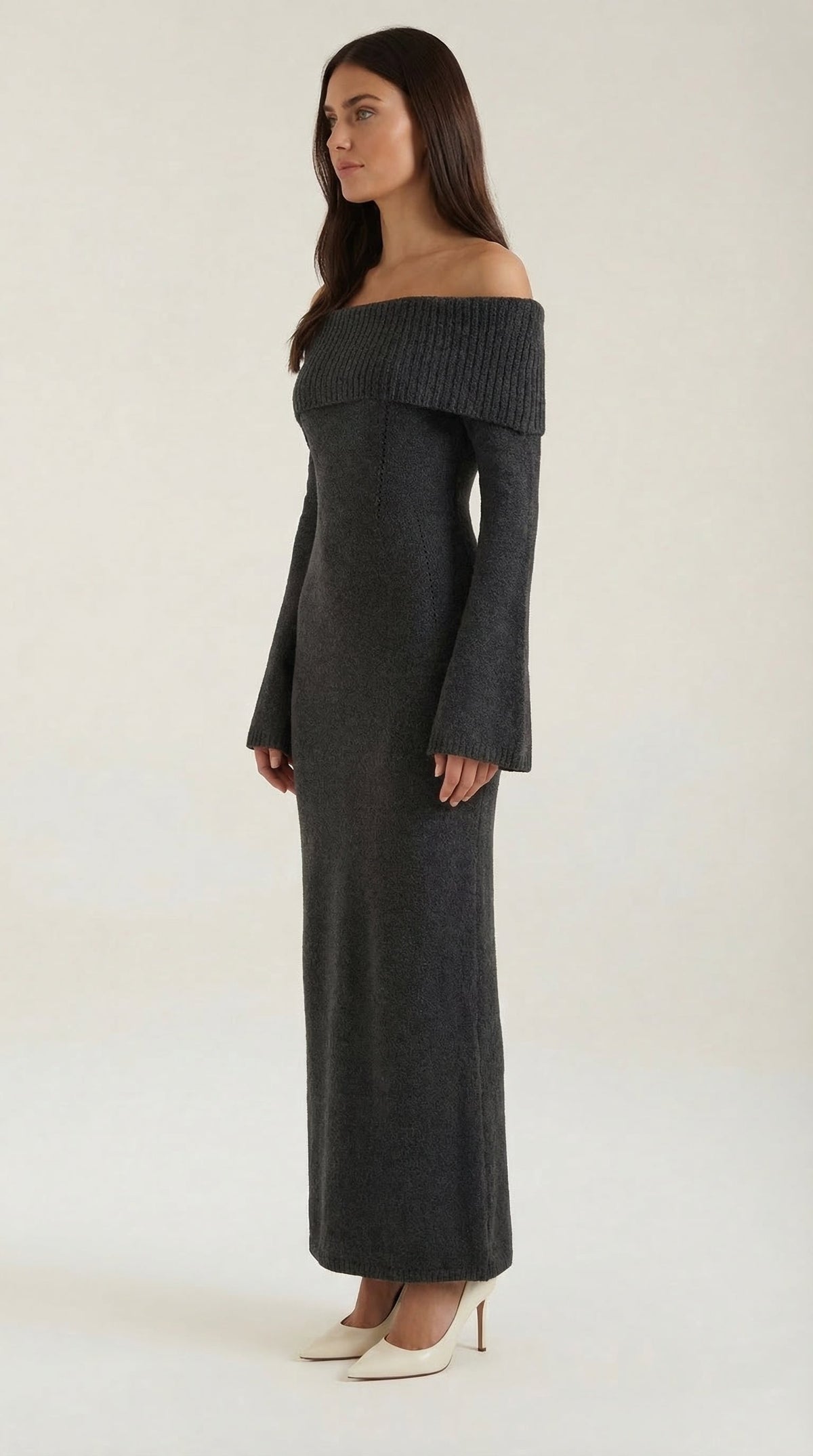 Quinlan Maxi Abito in Maglia