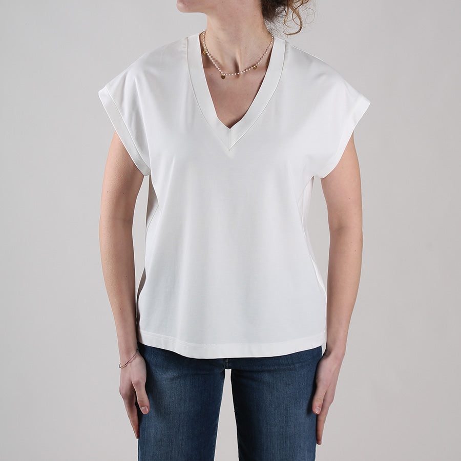 T-shirt Anna con Scollo a V