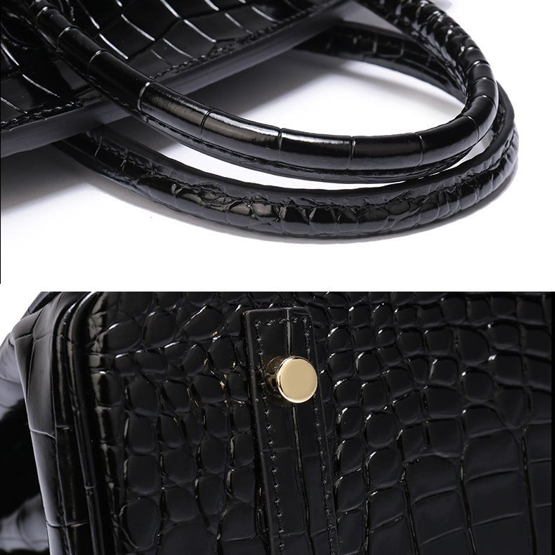 Borsa a mano di lusso in vera pelle da donna - Elegante e funzionale