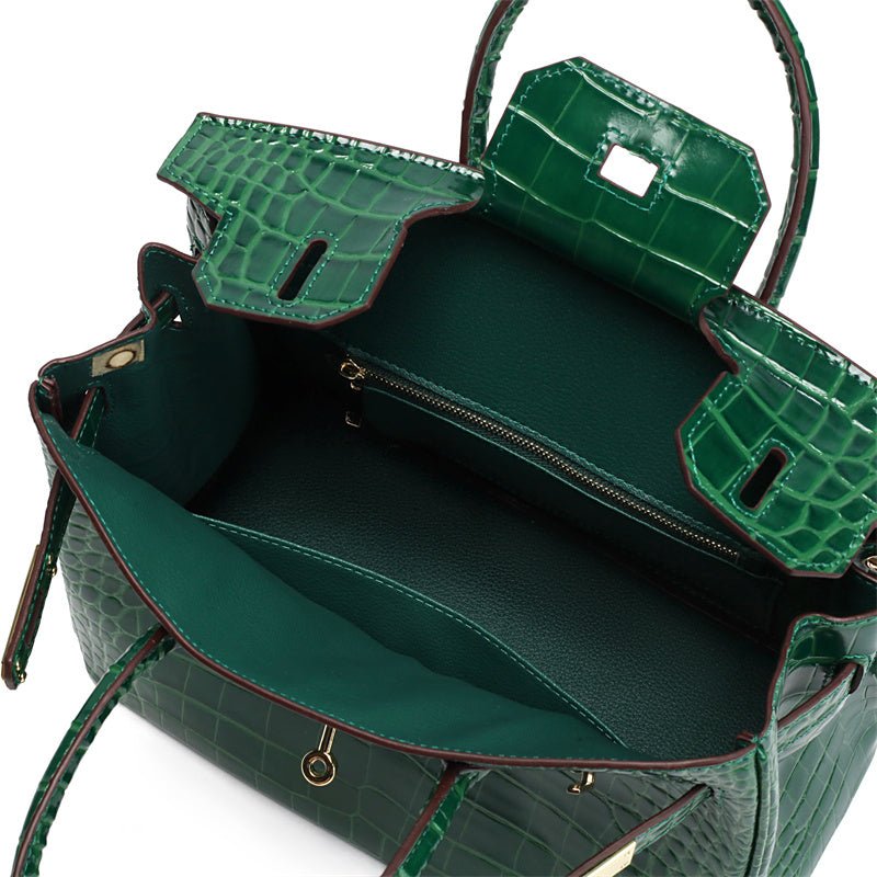 Borsa a mano di lusso in vera pelle da donna - Elegante e funzionale