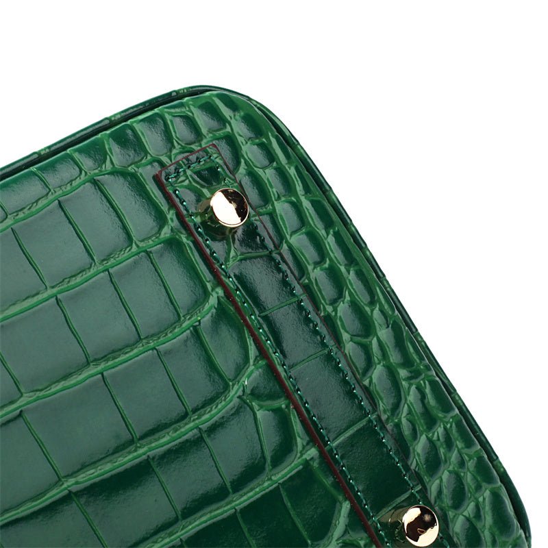 Borsa a mano di lusso in vera pelle da donna elegante e funzionale