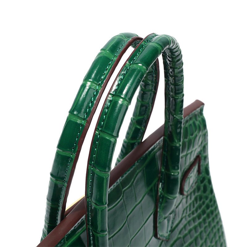 Borsa a mano di lusso in vera pelle da donna elegante e funzionale