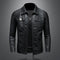 Giacca in Pelle Vintage da Uomo – Resistente, Comoda, Elegante e Classica