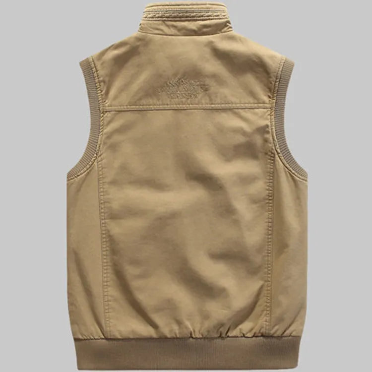 Santino - Gilet Tattico Versatile per l'Uomo Avventuroso