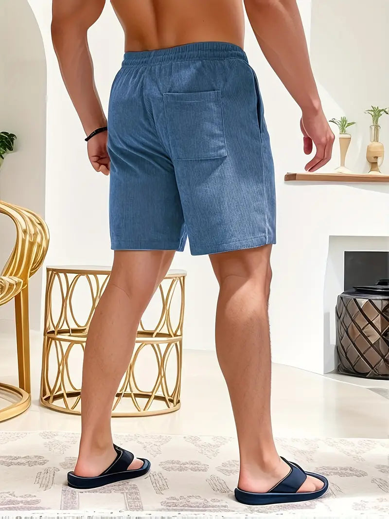 Pantaloncini Estivi con Tasche da Uomo