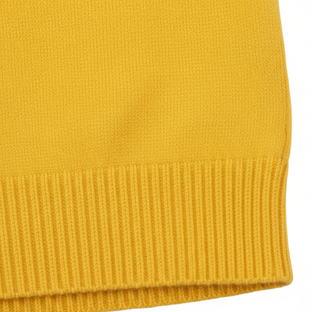 Maglione a Maniche Corte in Cashmere da Uomo