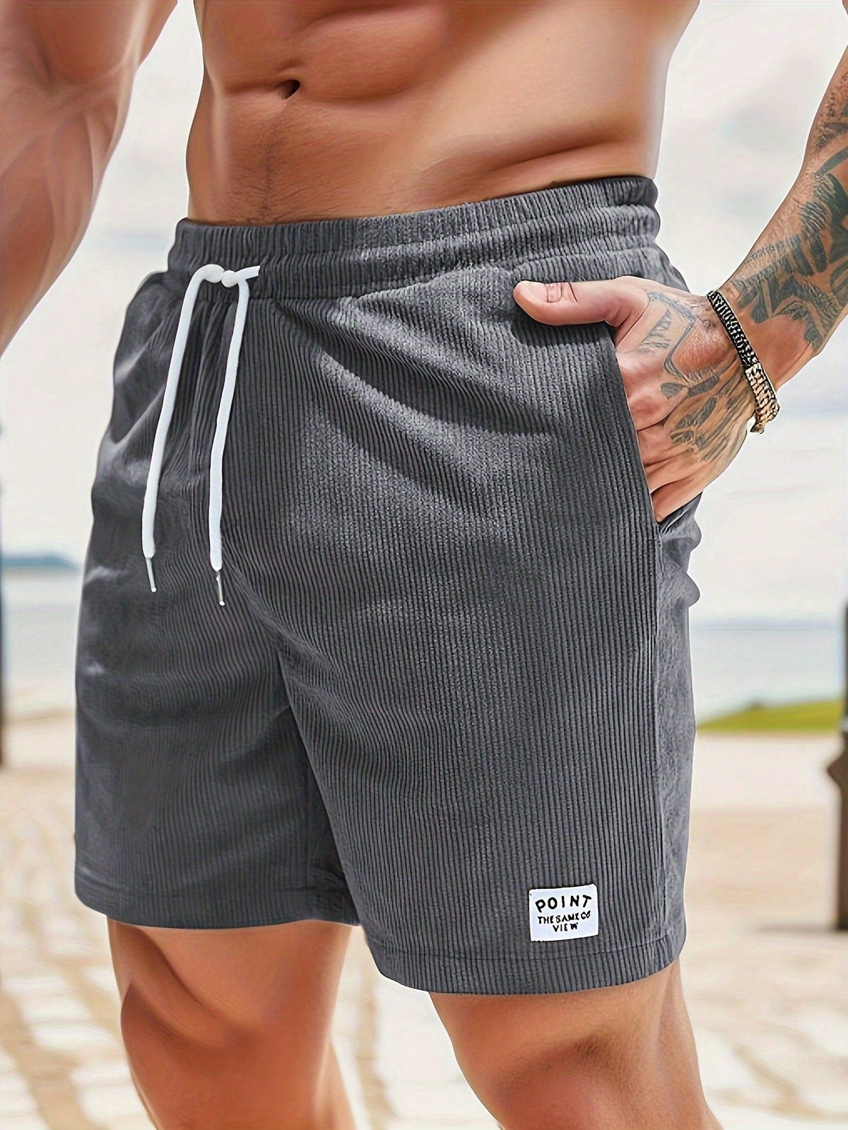Pantaloncini in Velluto a Coste da Uomo – Shorts Comodi con Stretch e Stile Intramontabile