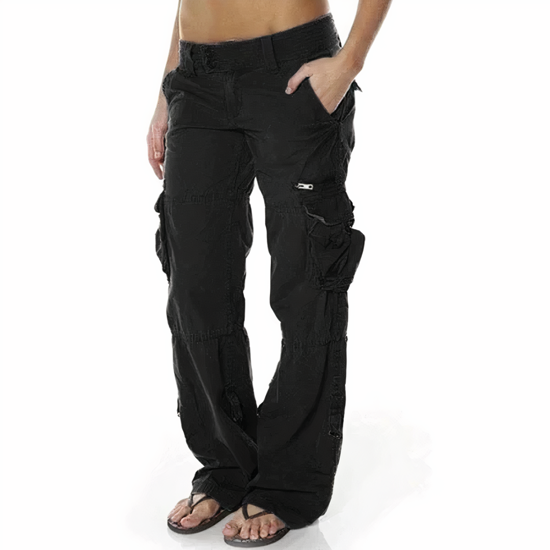Pantaloni Cargo Lunghi da Donna