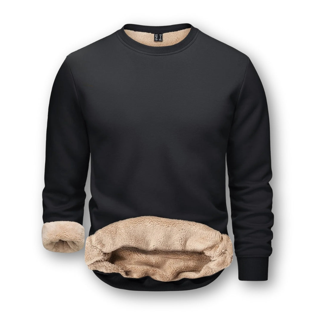 Maglione in Pile Foderato