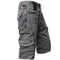 Pantaloncini Cargo da Uomo con Tasche Multiple Stile Outdoor