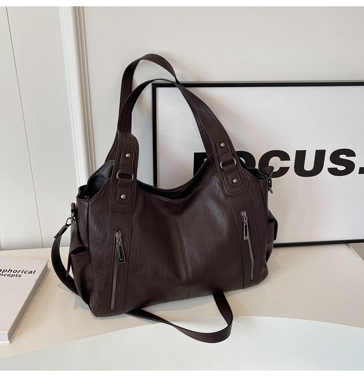 Borsa a Tracolla da Donna – Elegante Borsa in Pelle con Tracolla Regolabile e Design Spazioso