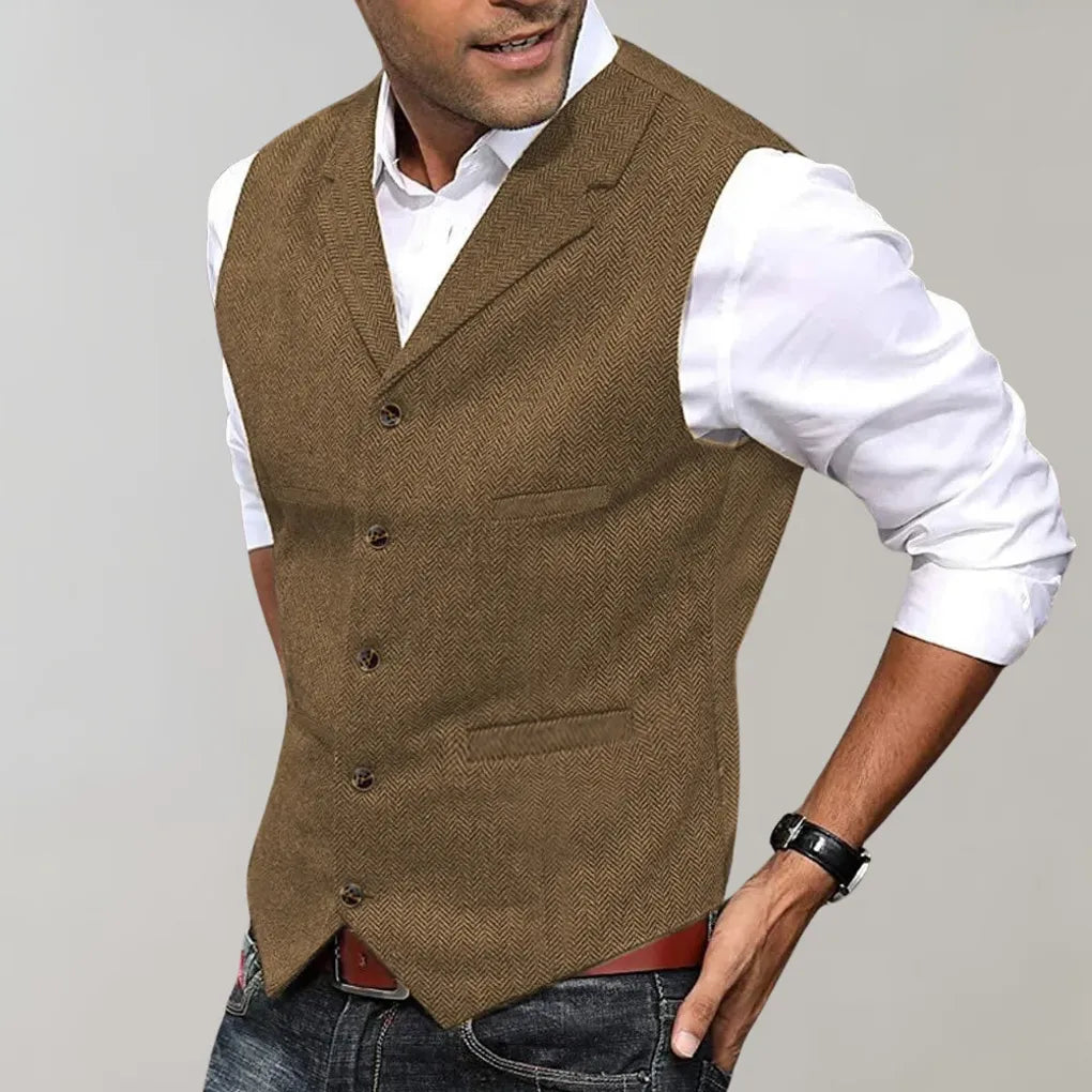 Gilet da Uomo Elegante – Strato Raffinato per Look Formali