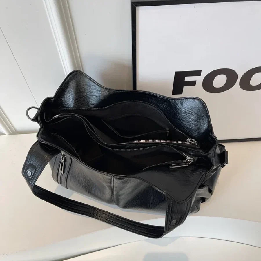 Borsa a Tracolla da Donna – Elegante Borsa in Pelle con Tracolla Regolabile e Design Spazioso