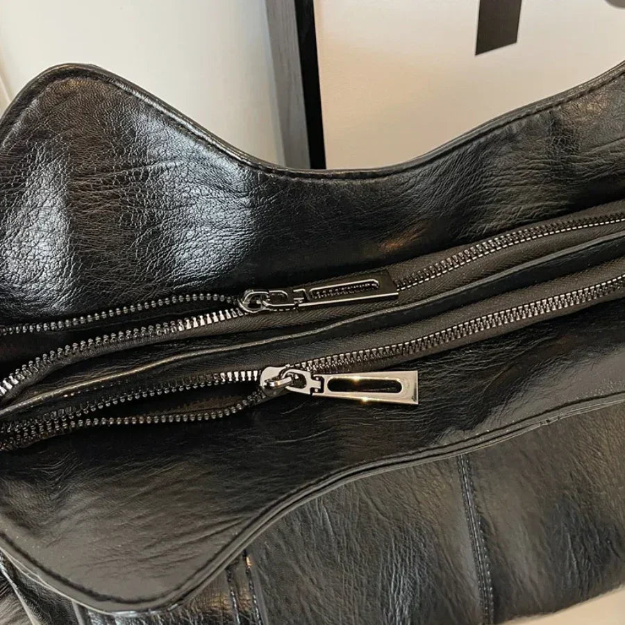 Borsa a Tracolla da Donna – Elegante Borsa in Pelle con Tracolla Regolabile e Design Spazioso