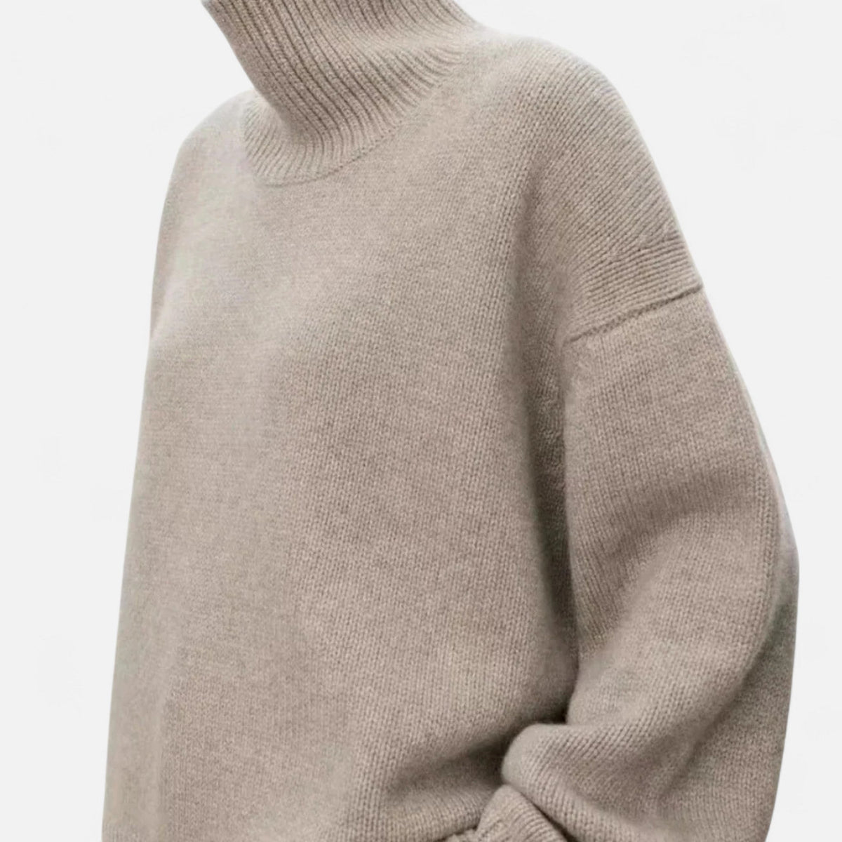 Maglione in lana da donna – Eleganza senza tempo a collo alto