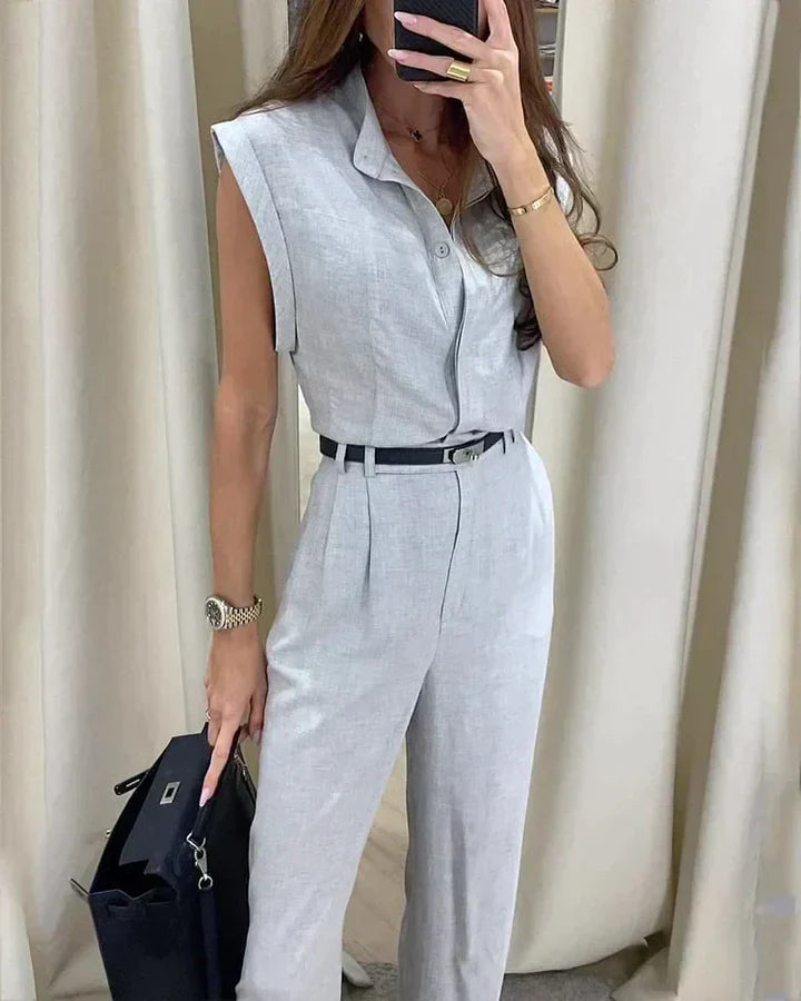 Adah - Duo Casual Camicia e Pantaloni