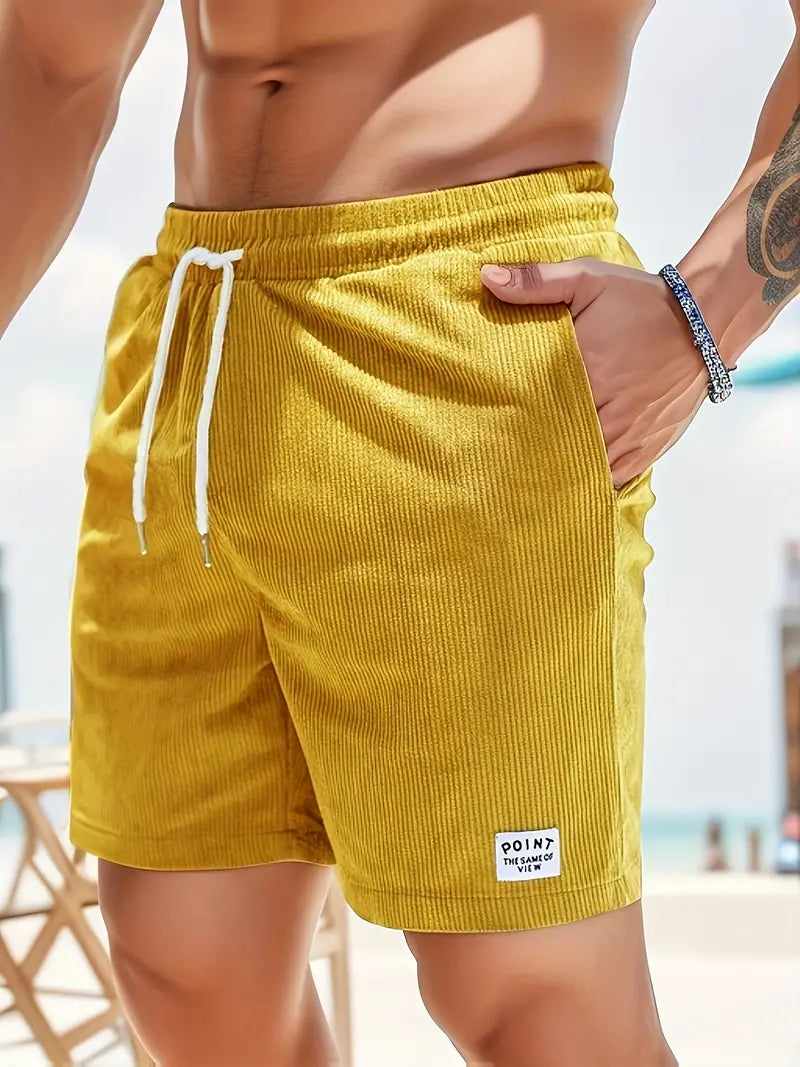 Pantaloncini Estivi con Tasche da Uomo