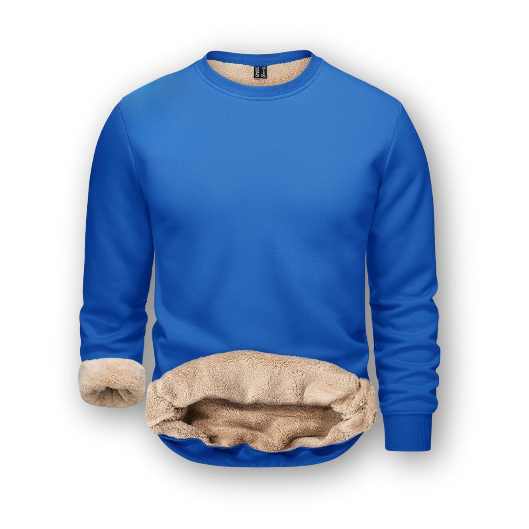 Maglione in Pile Foderato
