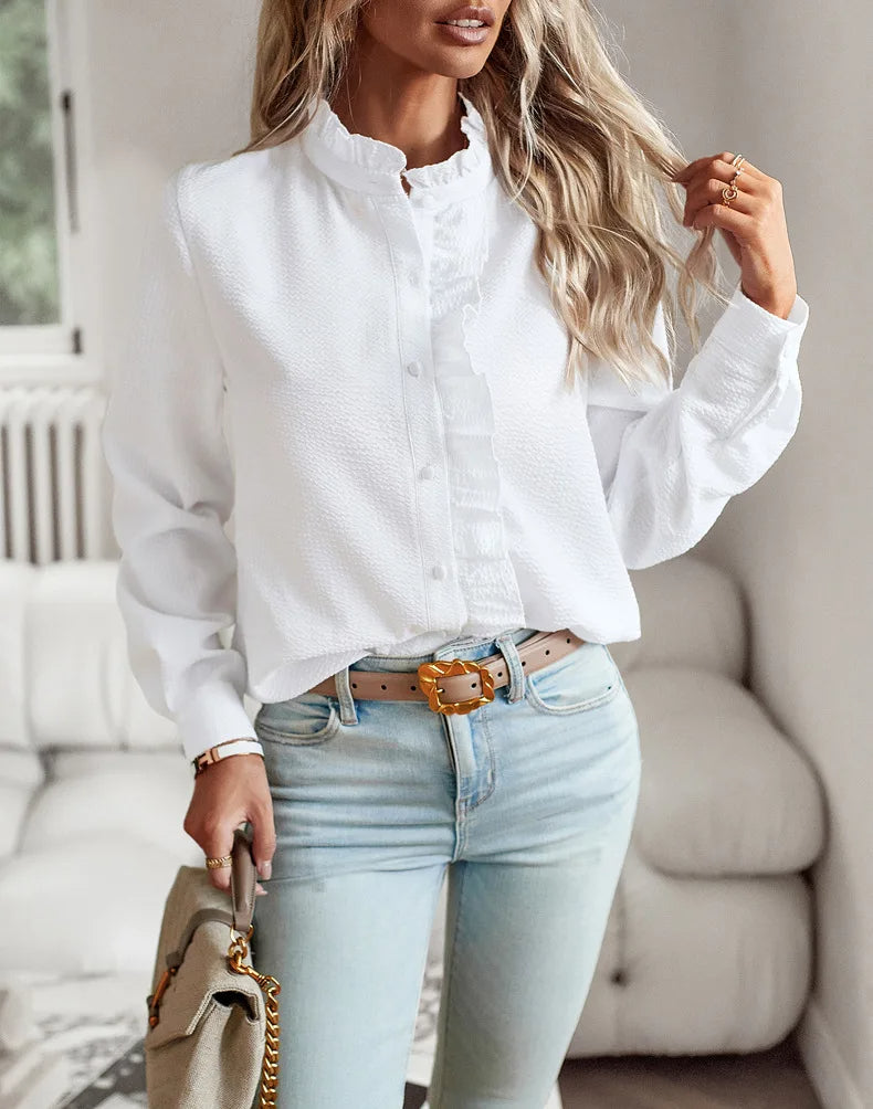Alva - Blusa Elegante e di Stile per l'Autunno