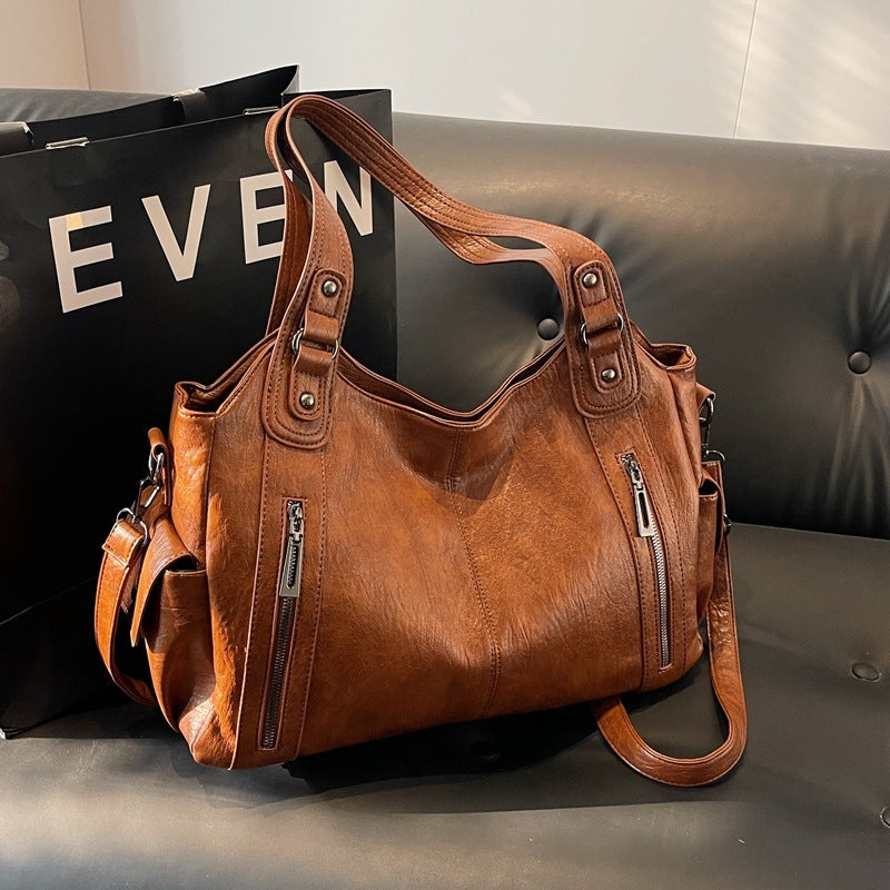 Borsa a Tracolla da Donna – Elegante Borsa in Pelle con Tracolla Regolabile e Design Spazioso