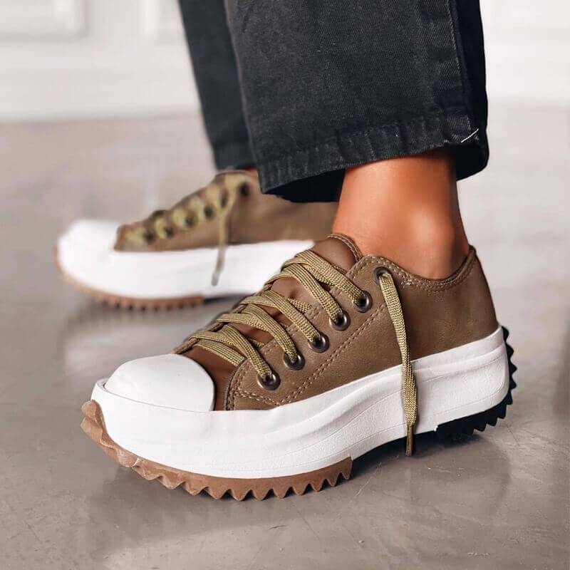 Sneakers con zeppa platform